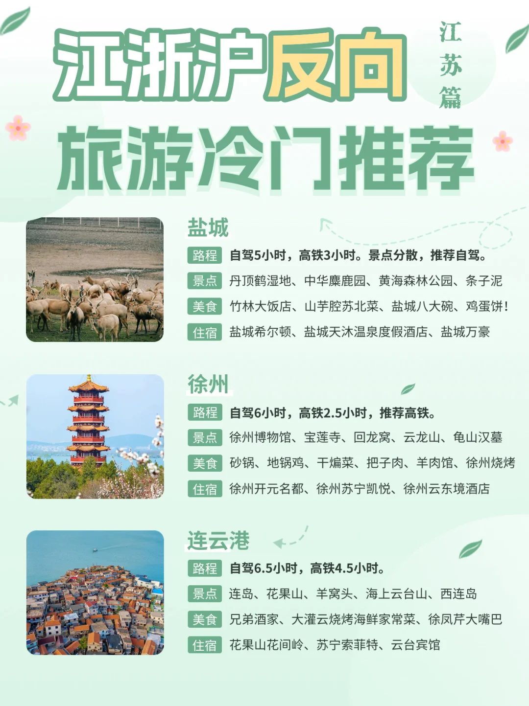 江浙沪周边反向游清单📝这个春节拒绝人挤人