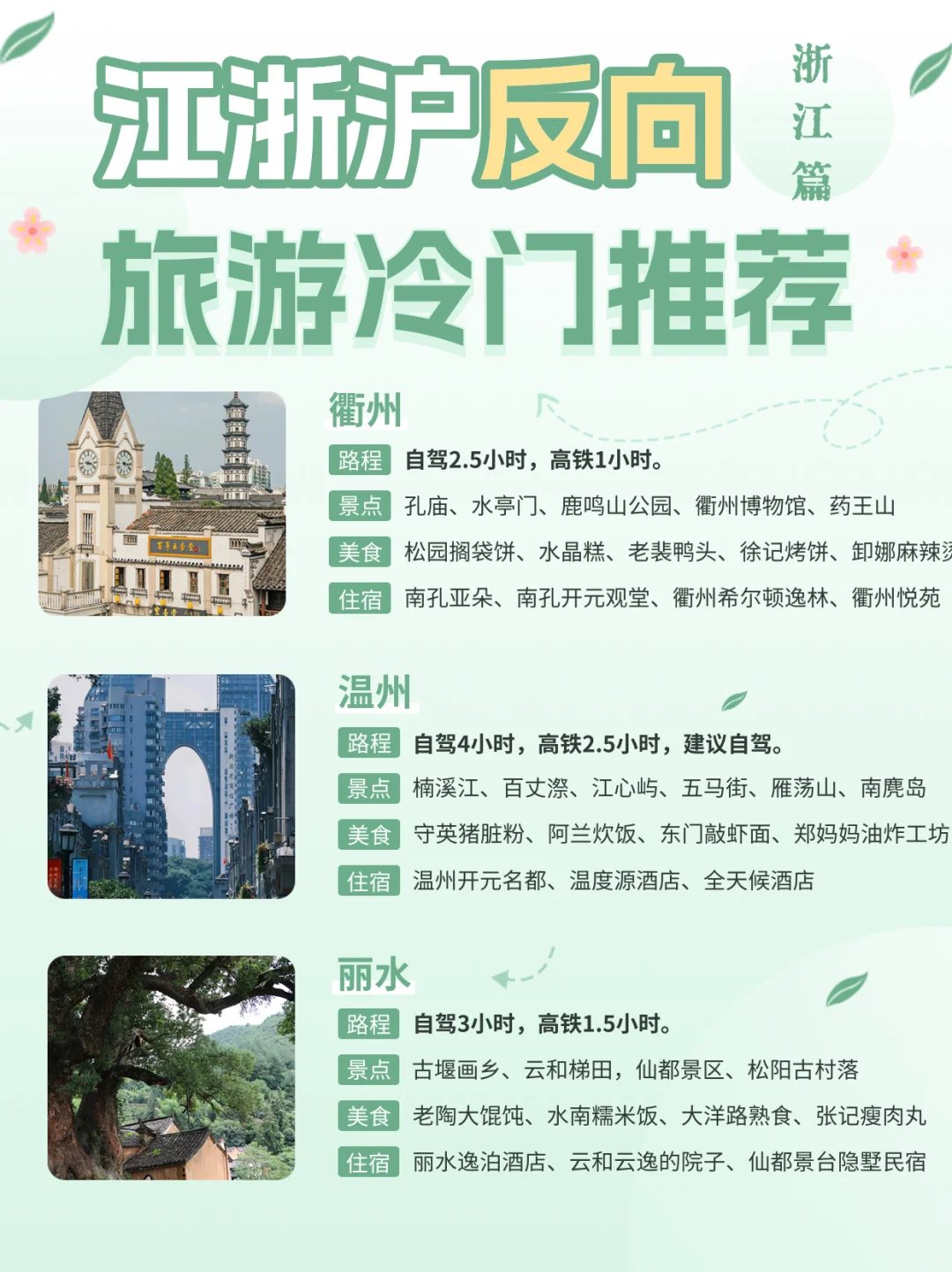 江浙沪周边反向游清单📝这个春节拒绝人挤人