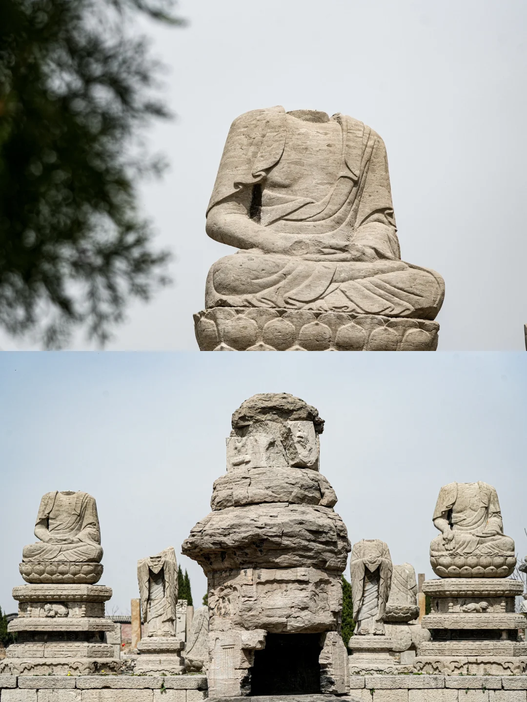 本以为云冈石窟够震撼了，直到我来到响堂山