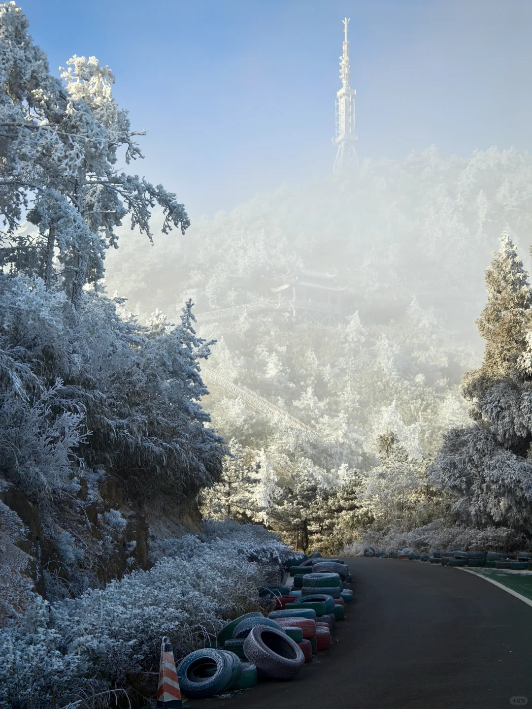 距福州2h🚗:黄山平替，带娃赏雾凇观云海