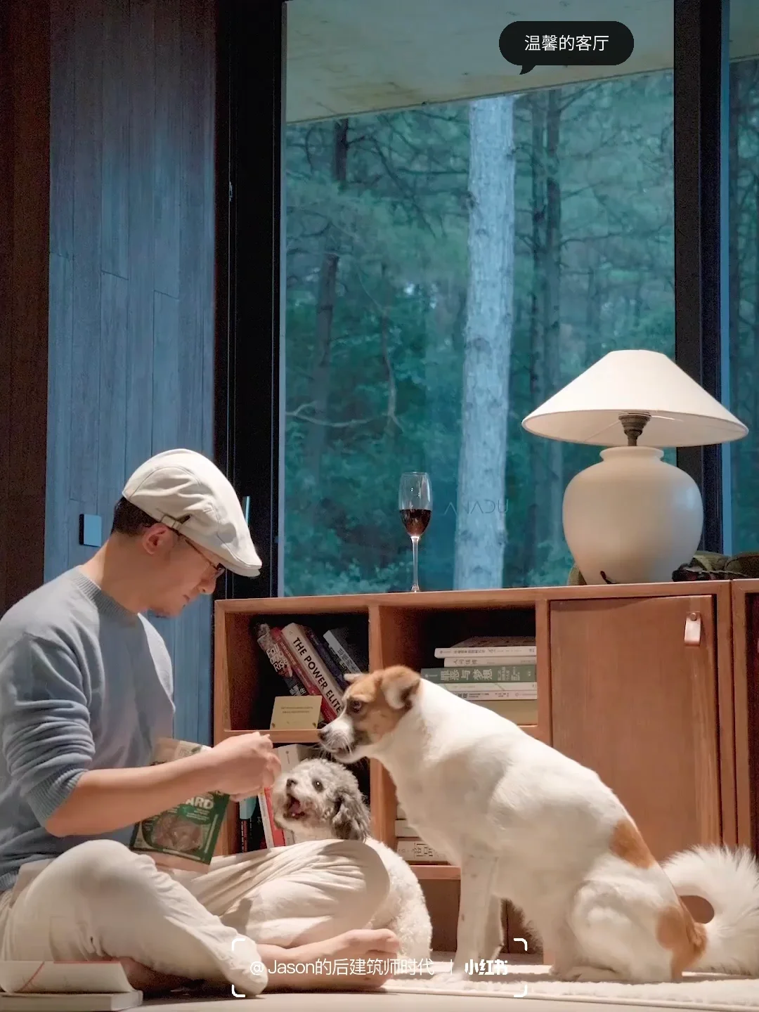 带着爱宠住进梦想中的现代别墅，不想退房😂