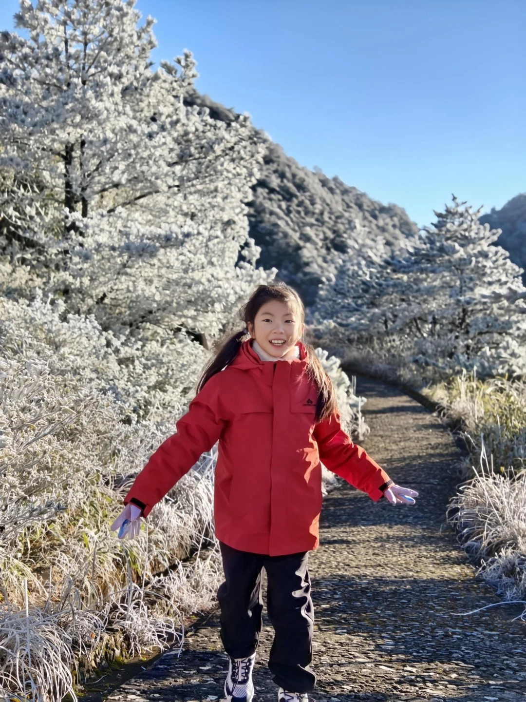 距福州2h🚗:黄山平替，带娃赏雾凇观云海