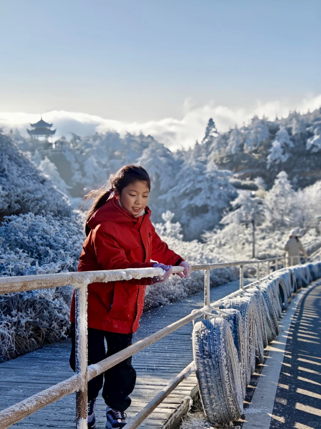 距福州2h🚗:黄山平替，带娃赏雾凇观云海