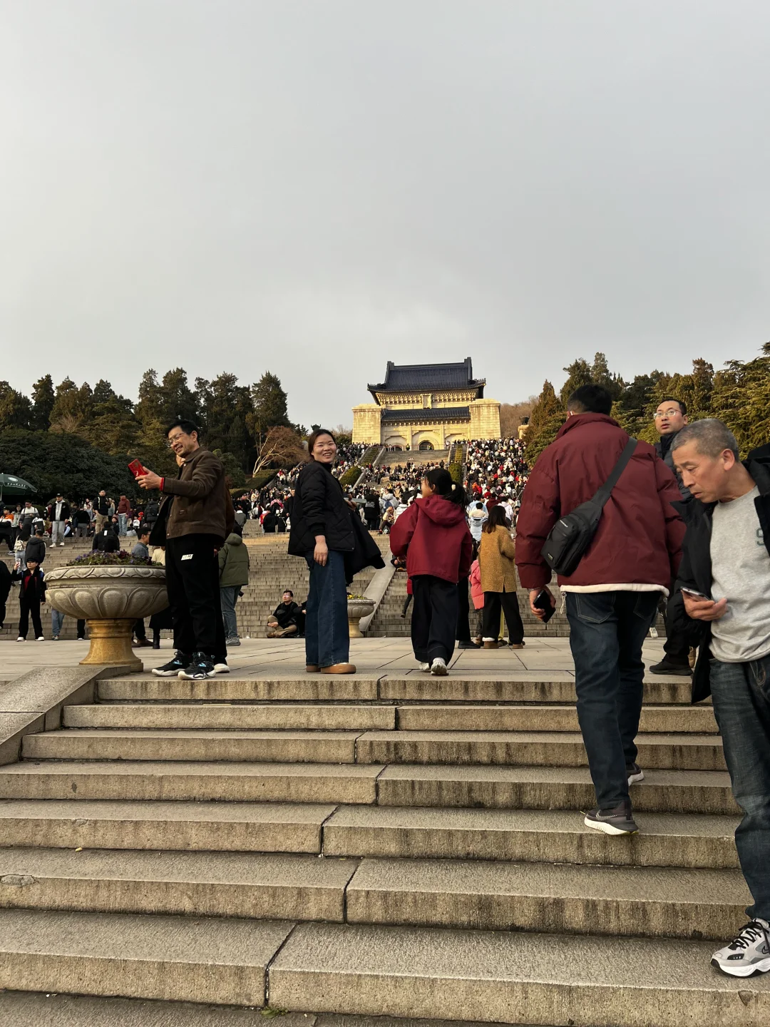 春节勇闯中山陵，人人人人人人人人人