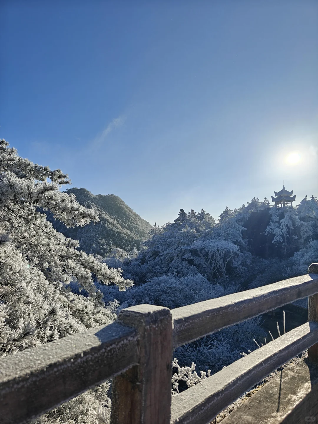 距福州2h🚗:黄山平替，带娃赏雾凇观云海