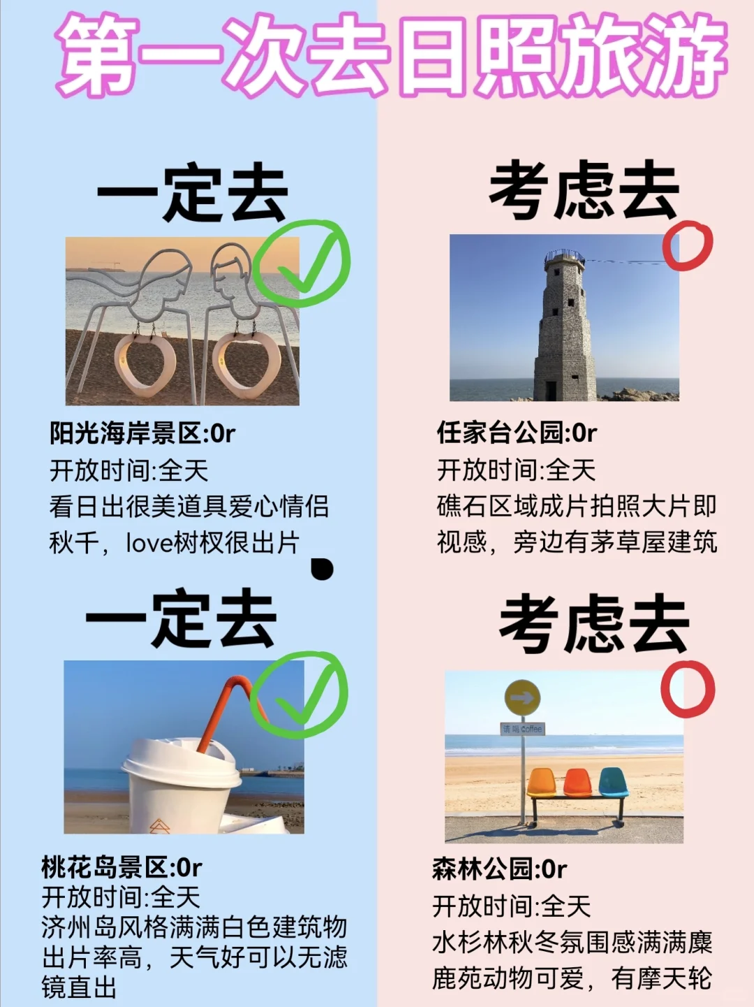 第1️⃣次来日照旅游必看！秒懂旅游攻略