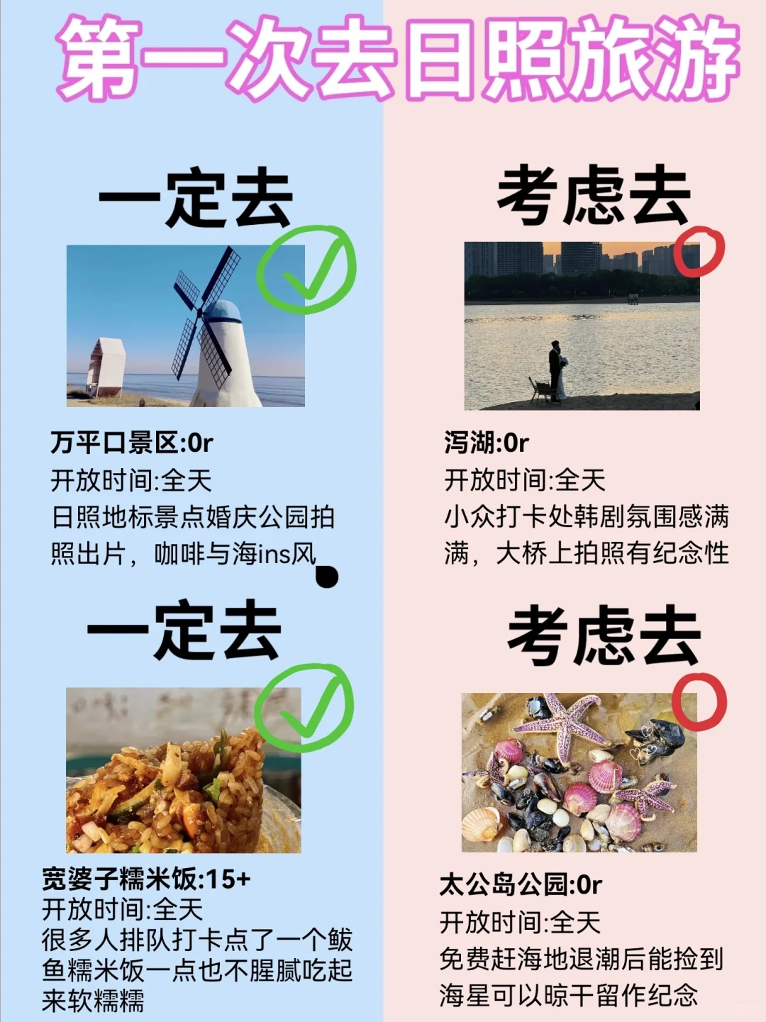 第1️⃣次来日照旅游必看！秒懂旅游攻略