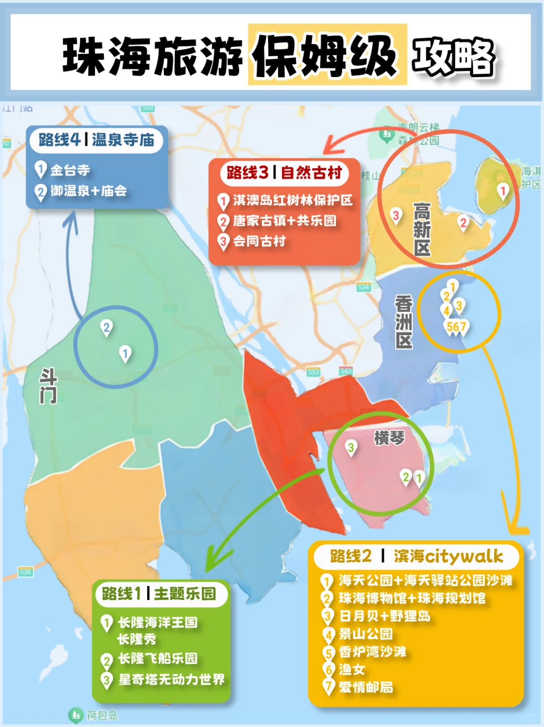 2025珠海旅游保姆级攻略！看这篇就够了！