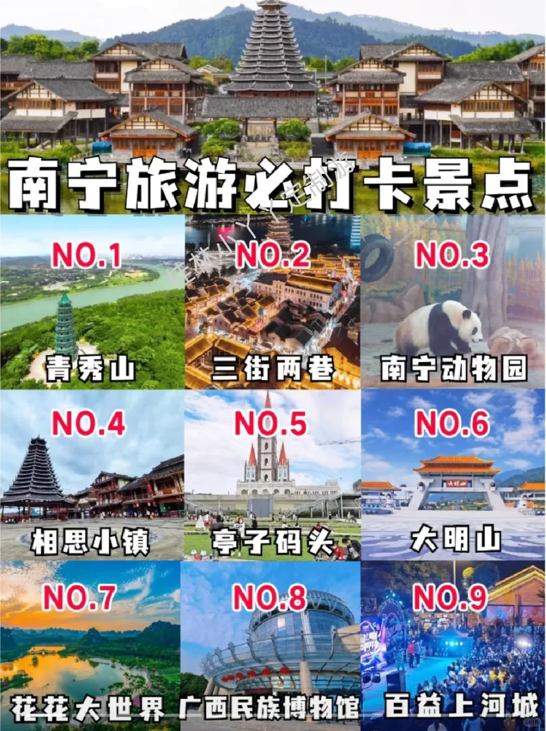 🔥终于有人把广西旅游讲清楚了，快🐎住！！