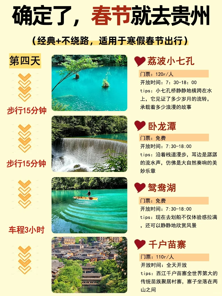 第一次去贵州旅游这样玩❗1-2月旅游攻略