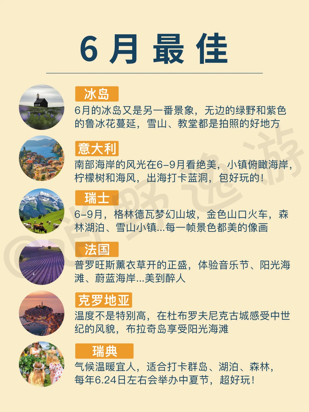 2025全球旅行计划‼️按月解锁最佳旅行地