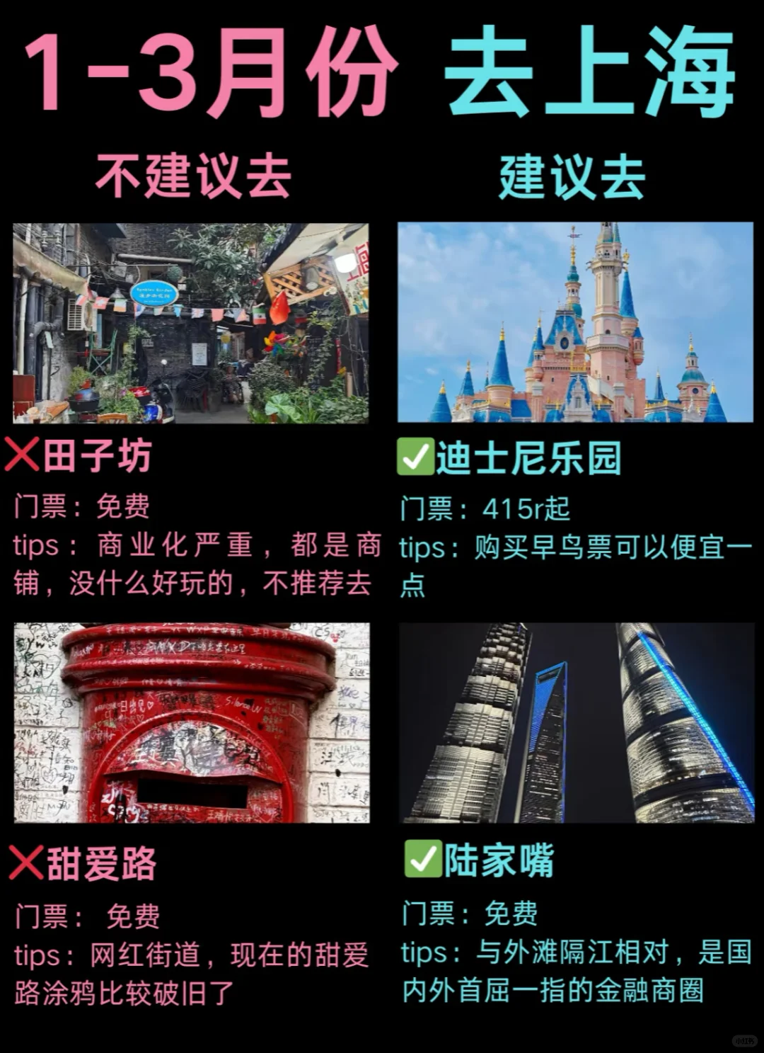 上海旅游攻略！2🈷️实拍～2-3月来上海必看🐴