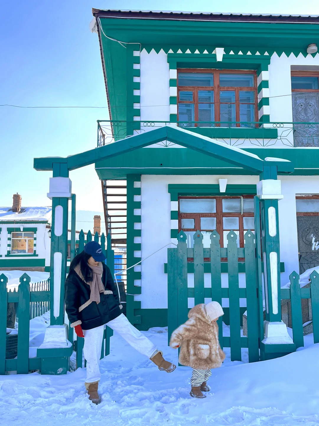 哈尔滨遛娃|比横道河子还美的童话小镇