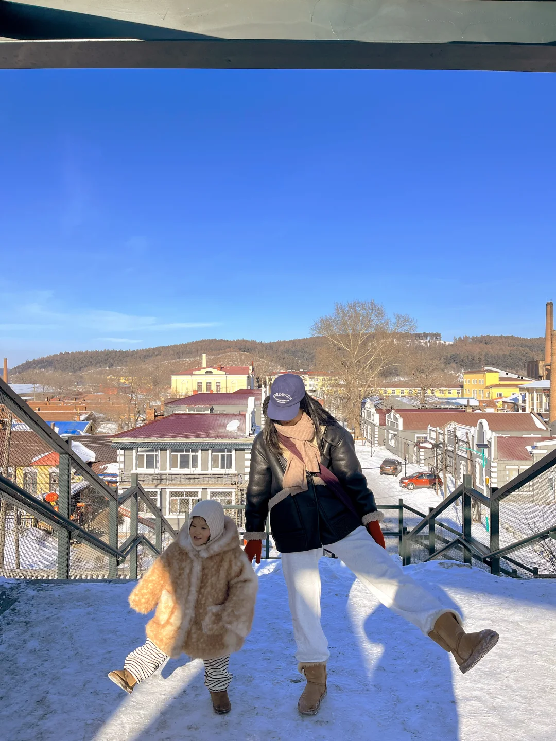 哈尔滨遛娃|比横道河子还美的童话小镇