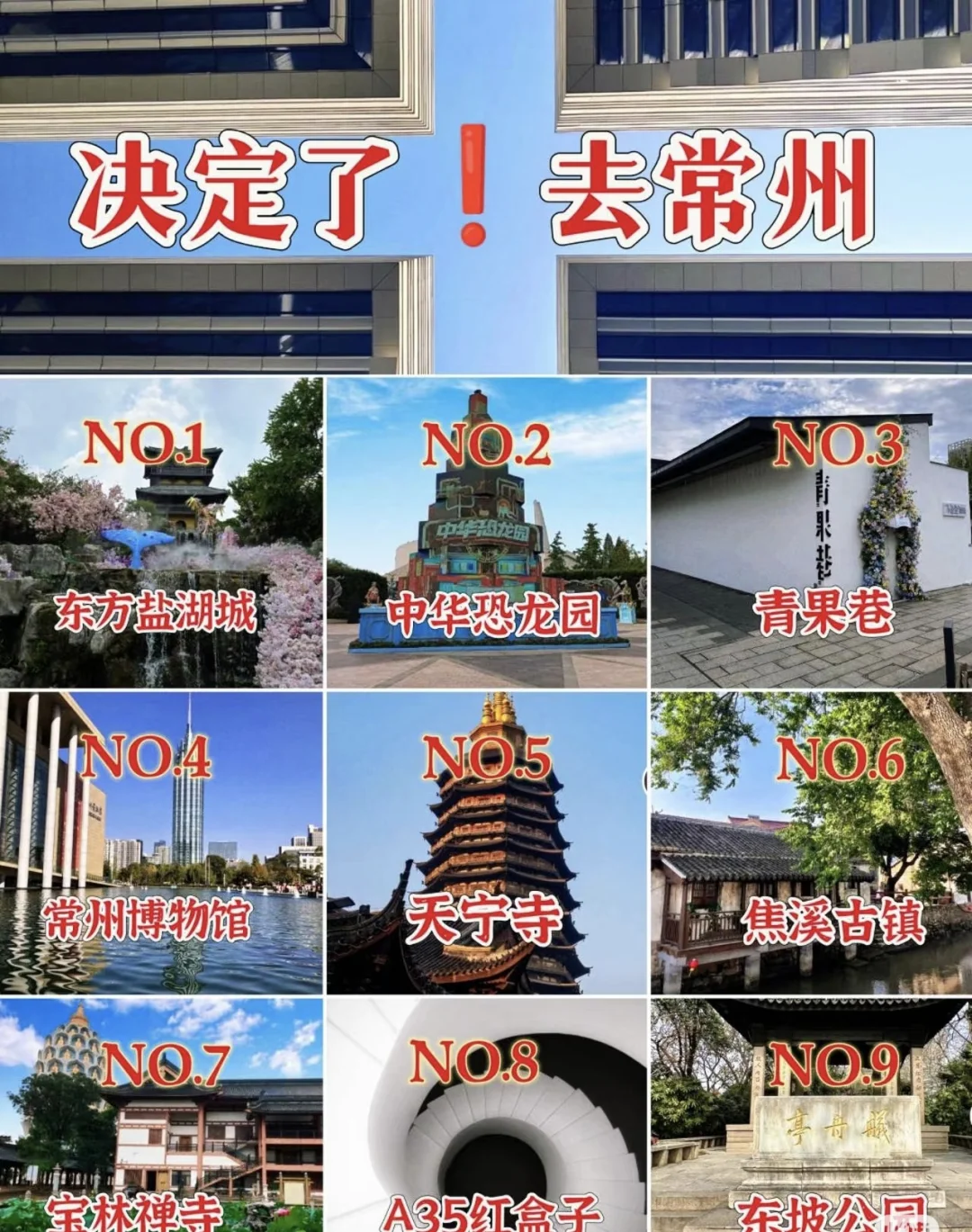 来常州？看这一篇攻略就够啦🔥赶紧码住❗