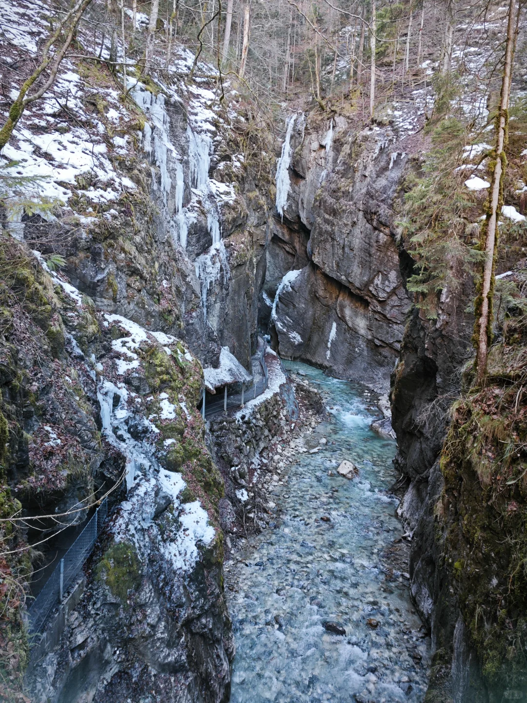 奥利匹克公园和PARTNACH-KLAMM