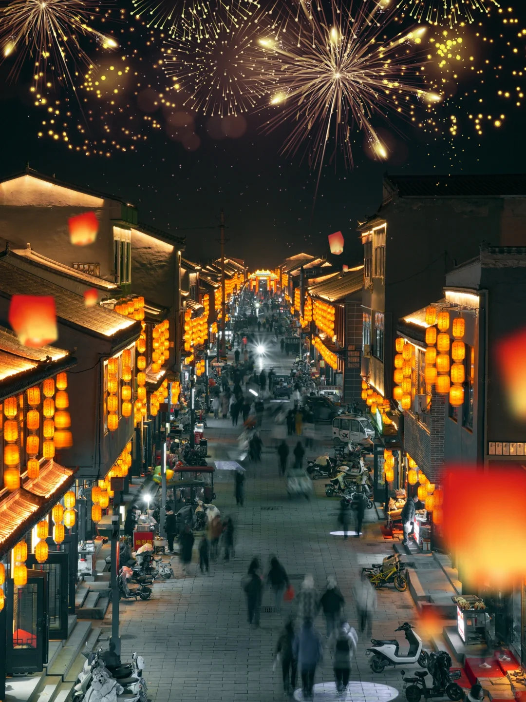 春节超小众🧨我找到了被年味环绕的古城❗❗