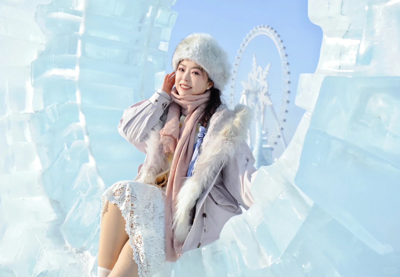 冰雪大世界（尔滨本地大葱）机位