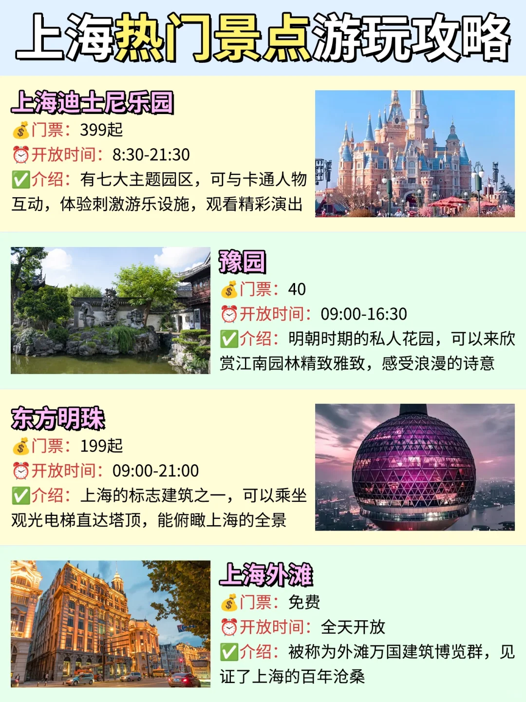 上海已回🏝攻略已完善！