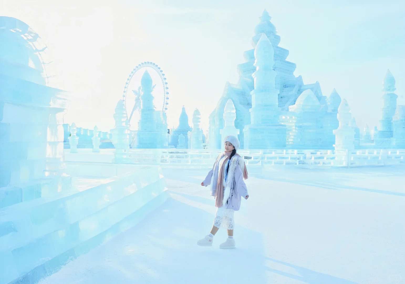 冰雪大世界（尔滨本地大葱）机位