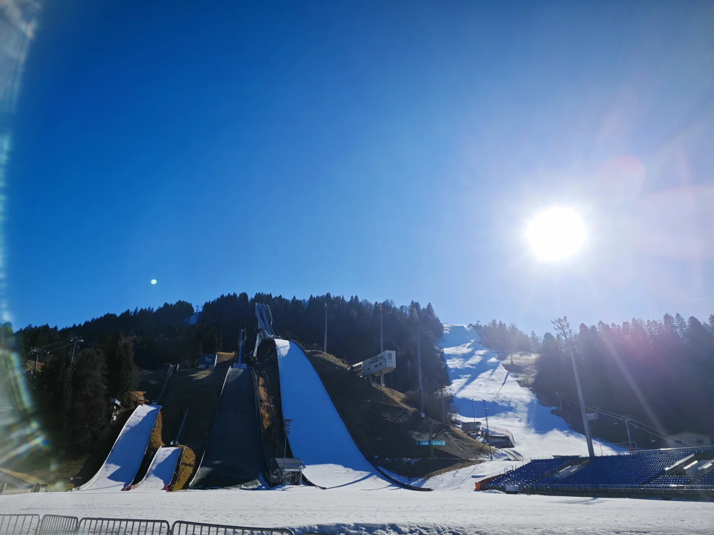 奥利匹克公园和PARTNACH-KLAMM