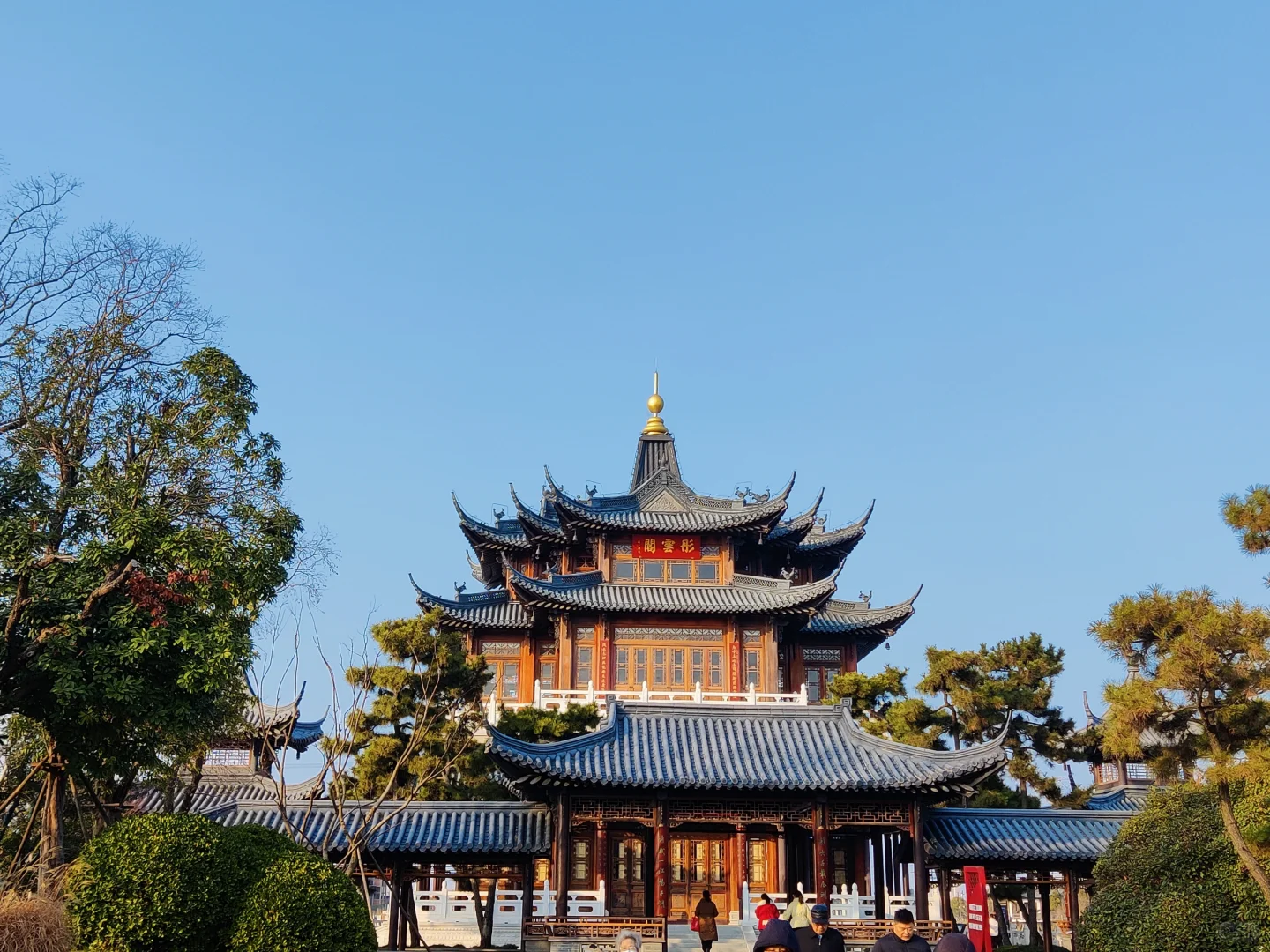 扬州免票景点🎫在瓜洲古渡公园吹吹江风