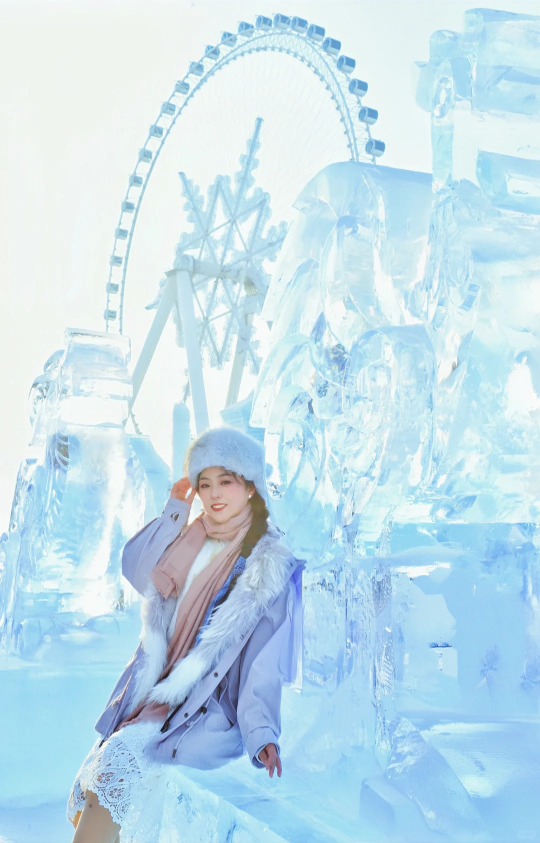 冰雪大世界（尔滨本地大葱）机位