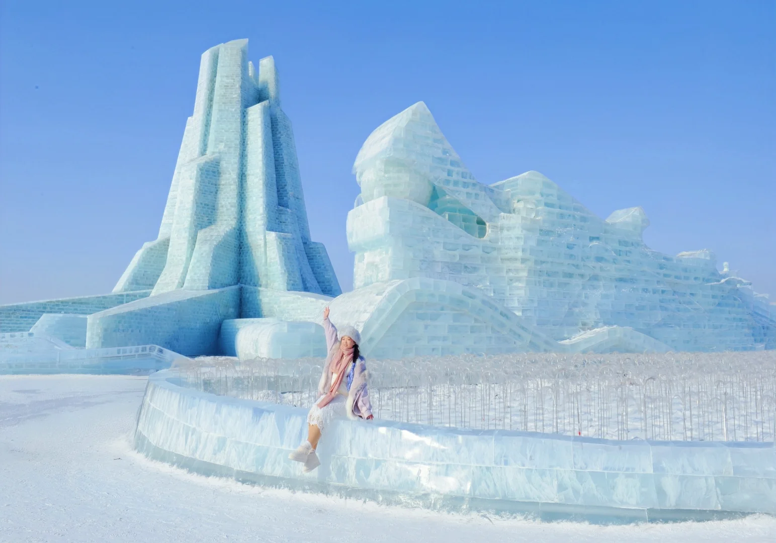 冰雪大世界（尔滨本地大葱）机位