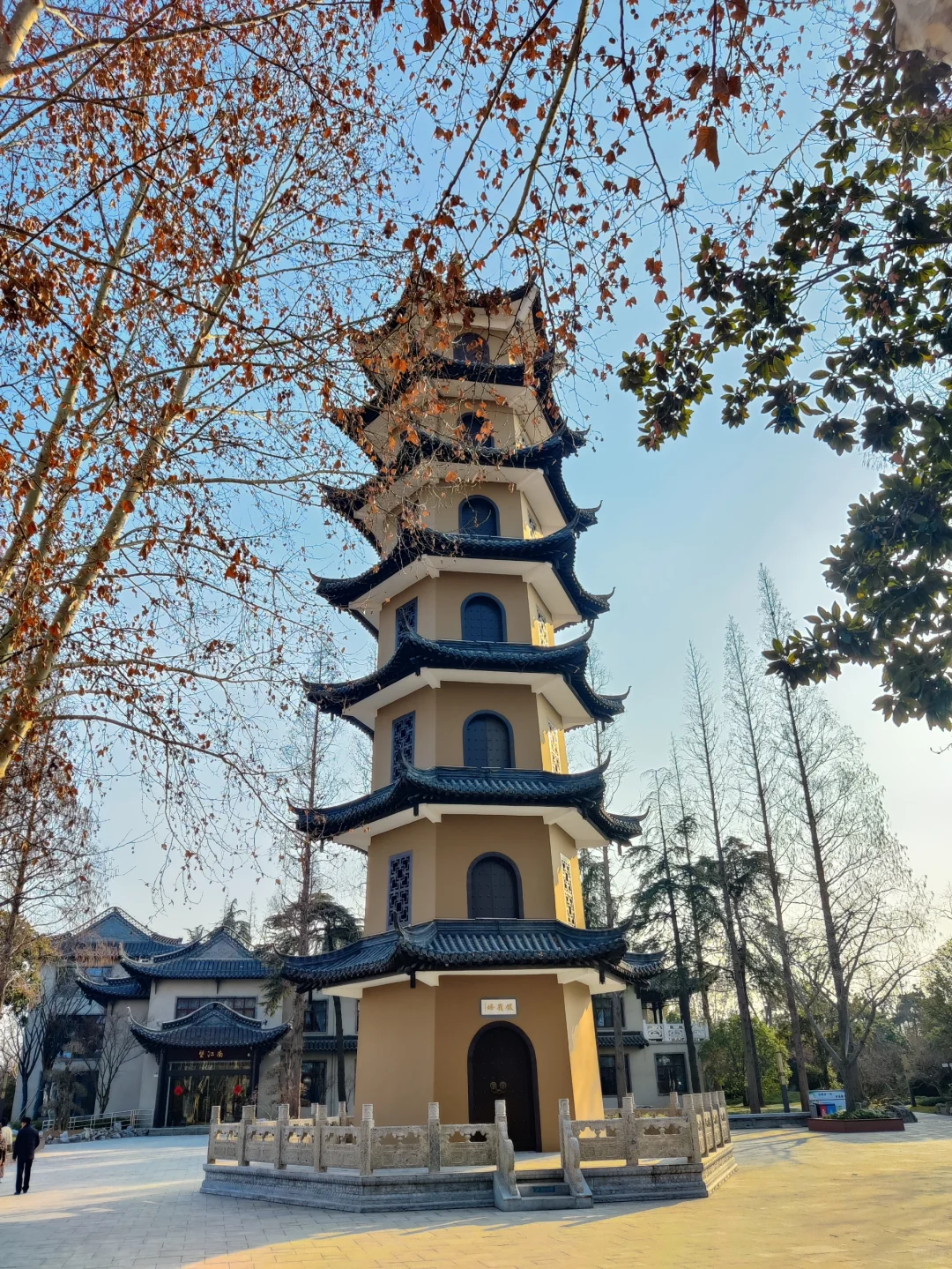 扬州免票景点🎫在瓜洲古渡公园吹吹江风