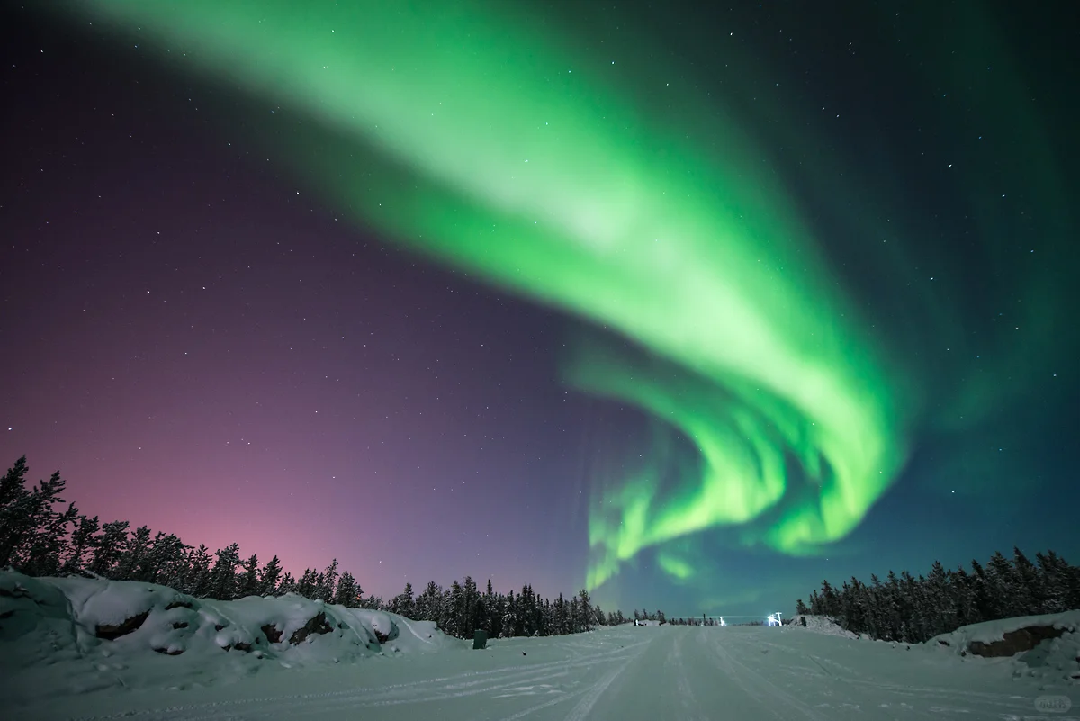 ✨透明玻璃屋看极光+狗拉雪橇+冰上捕鱼