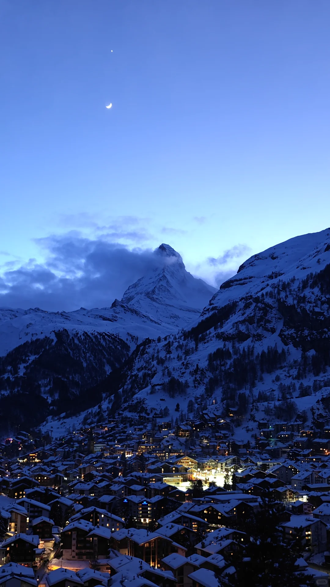 看! 是马特洪峰！