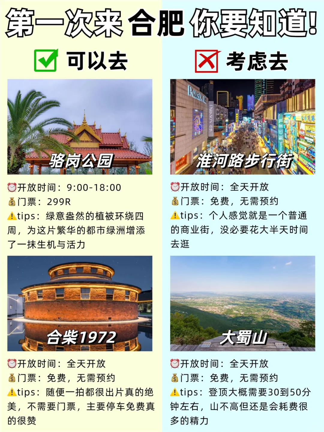 合肥会惩罚每一个不做攻略的人