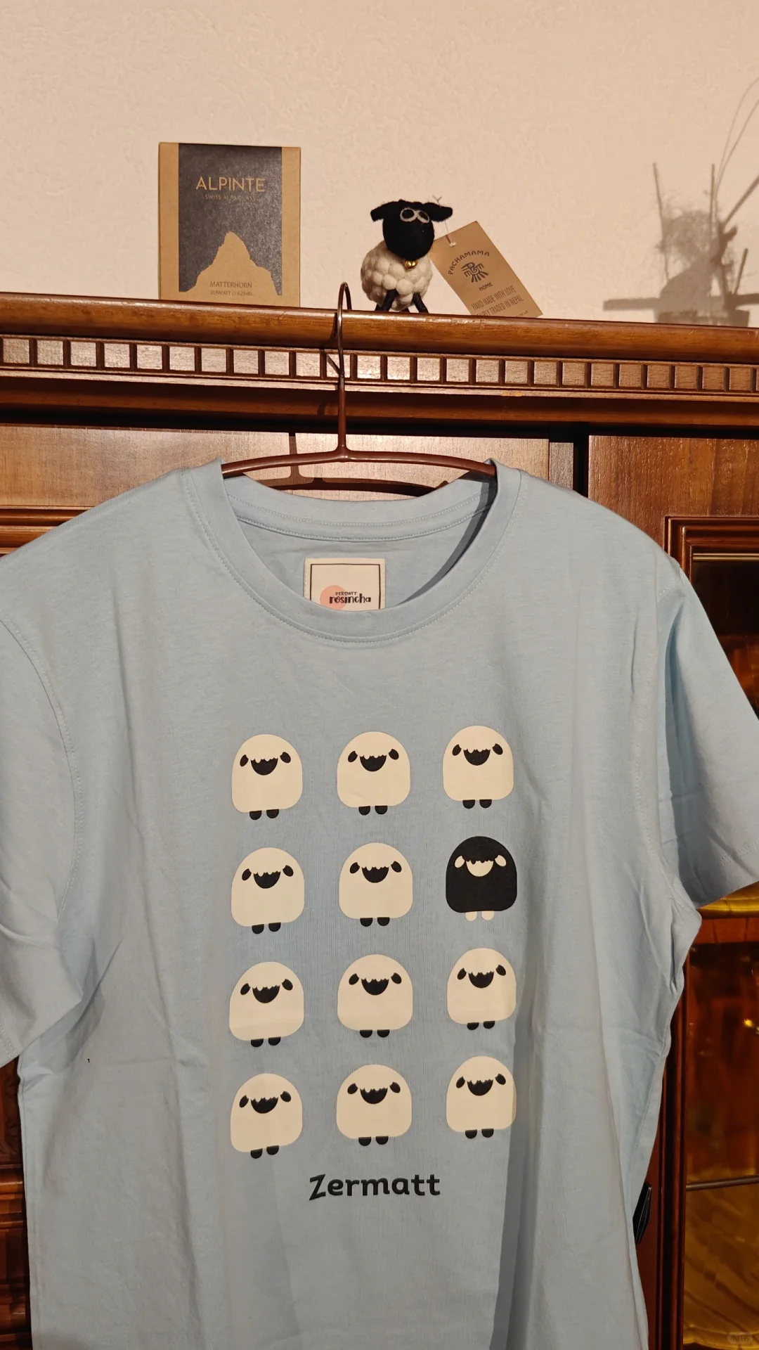 看! 是马特洪峰！