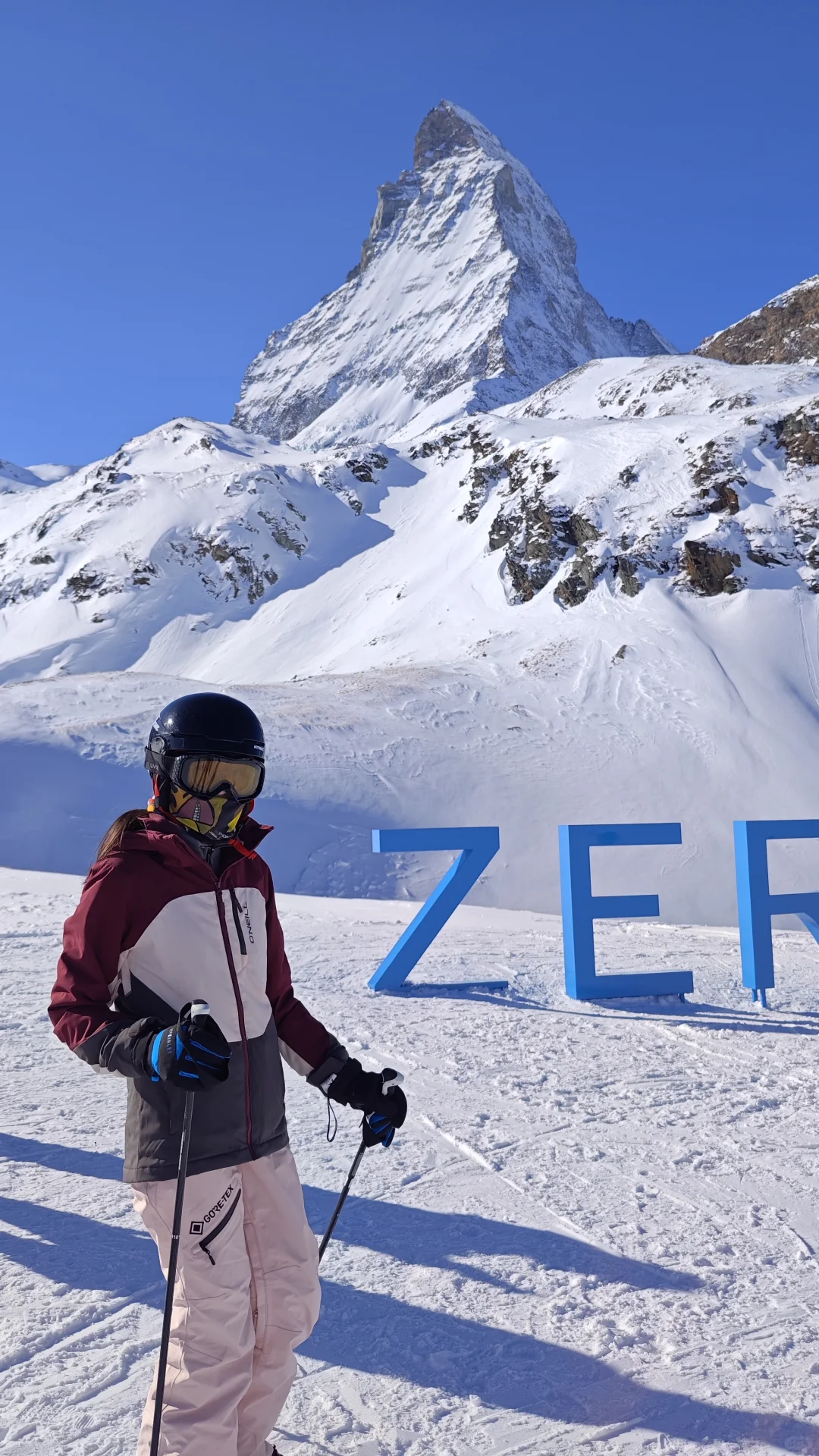 看! 是马特洪峰！