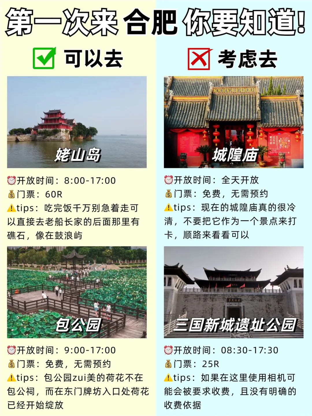 合肥会惩罚每一个不做攻略的人