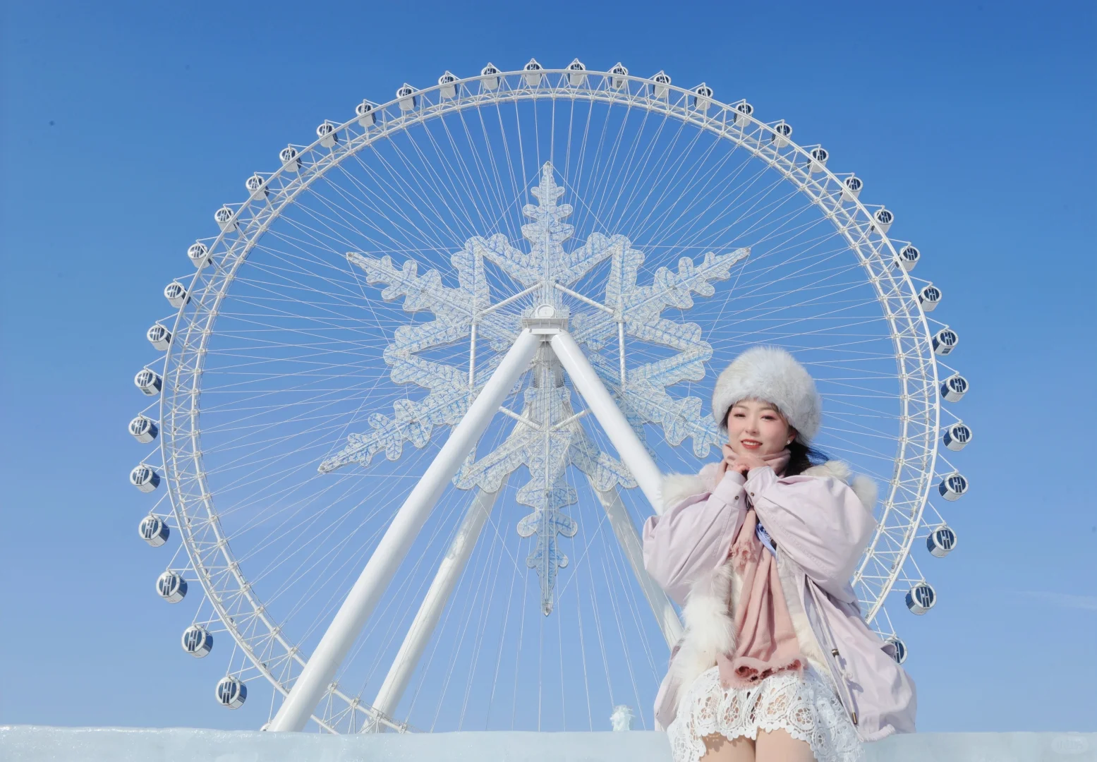 冰雪大世界（尔滨本地大葱）机位