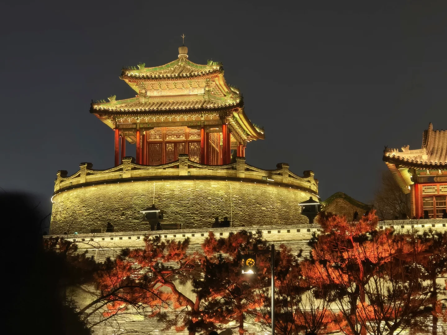 邯郸｜夜景去丛台！