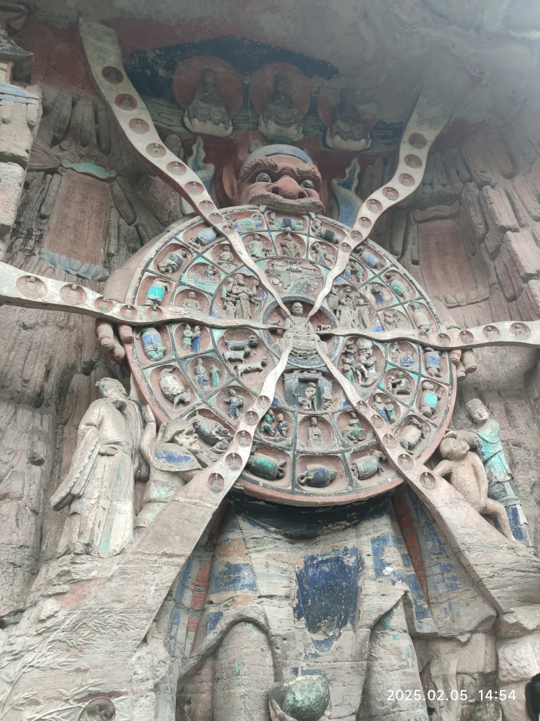 春节假期出游记13——大足宝顶山石刻下篇