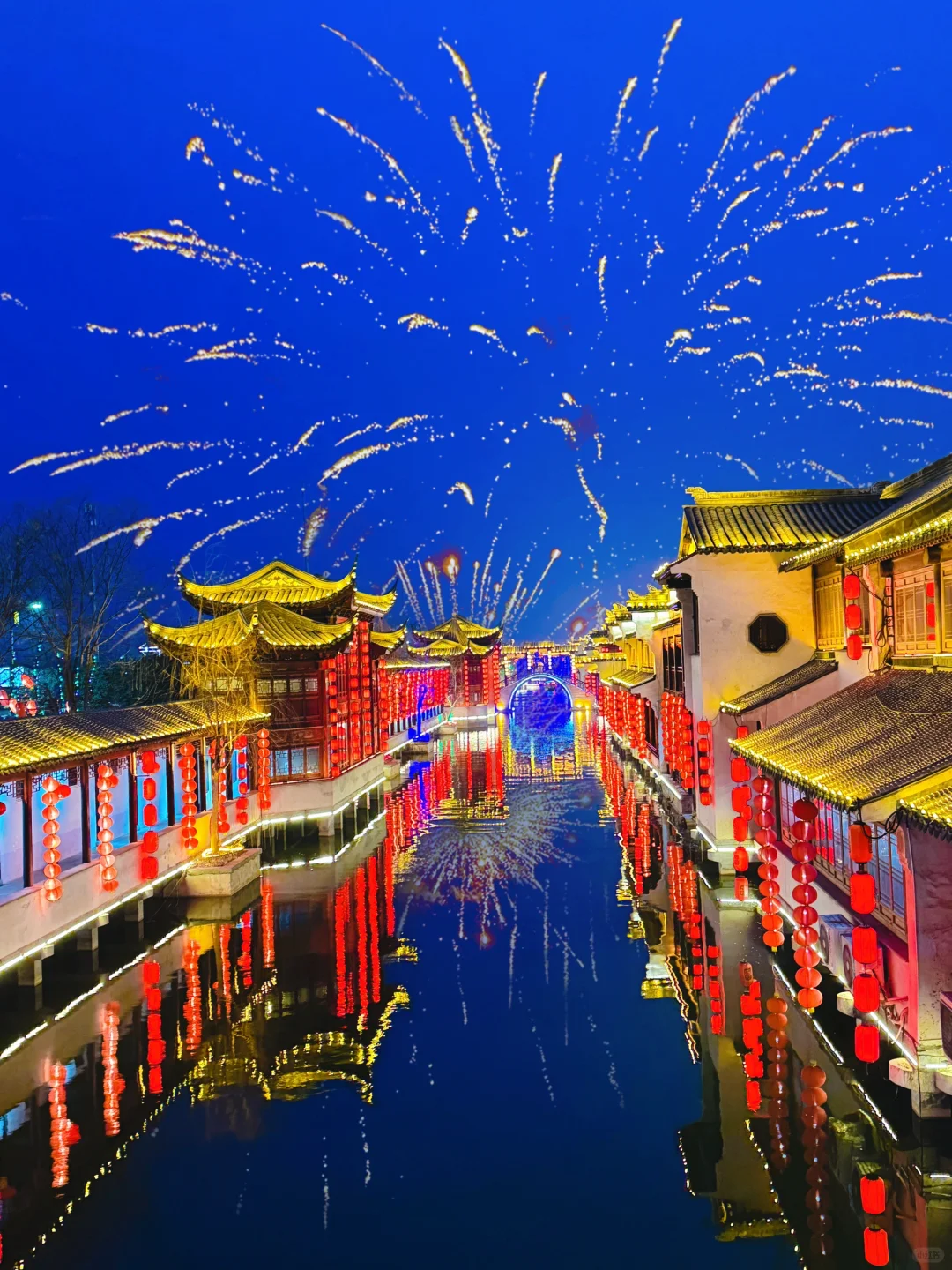 聊城也有江南水乡古风小镇|大唐不夜城