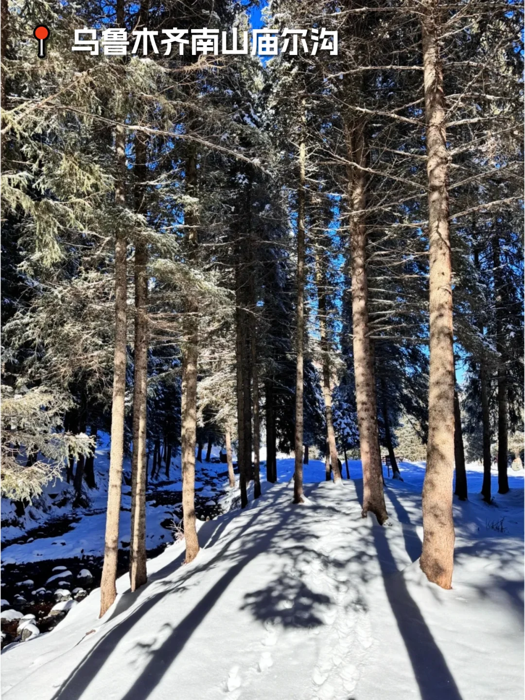 乌市周边游｜藏在庙尔沟的絶美蓝冰瀑布！