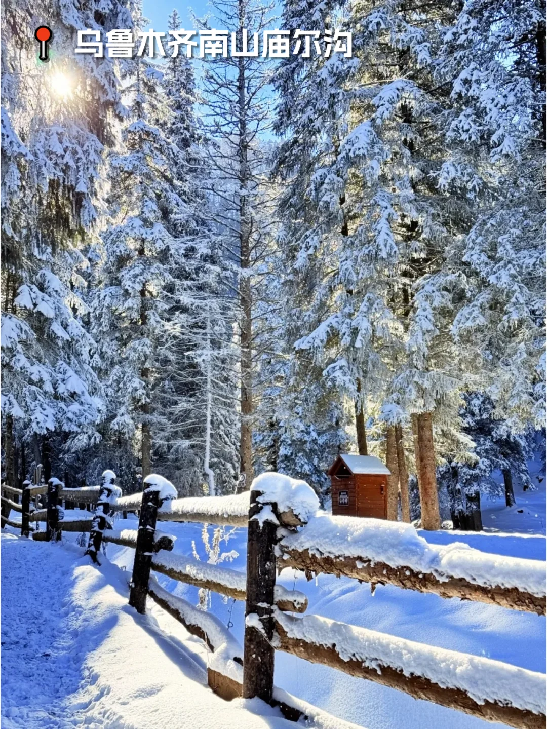 乌市周边游｜藏在庙尔沟的絶美蓝冰瀑布！