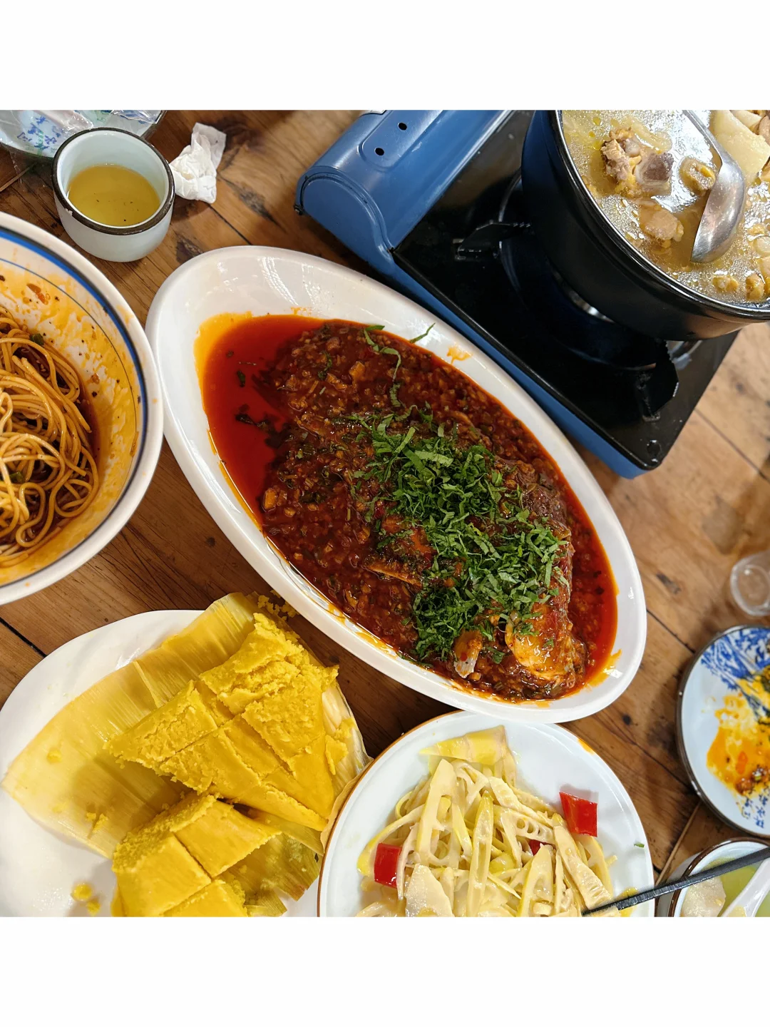 春节青城山前山 已累趴