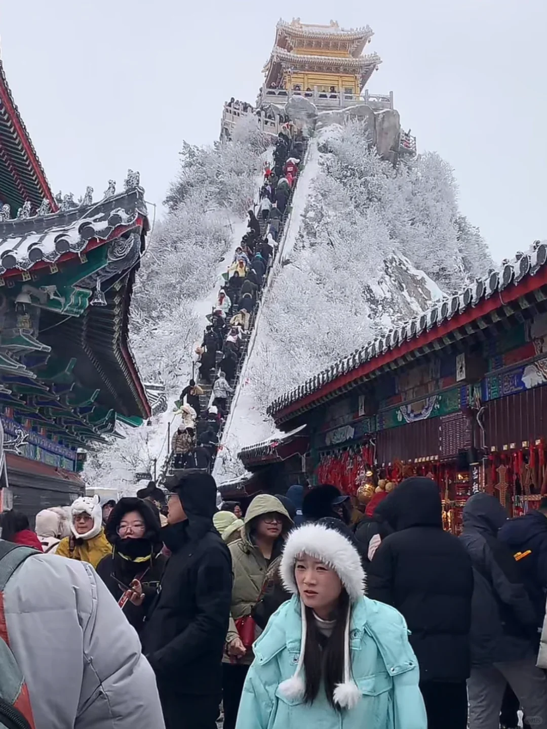 2.3号老君山实况，抵达山顶彻底崩溃了🥶……