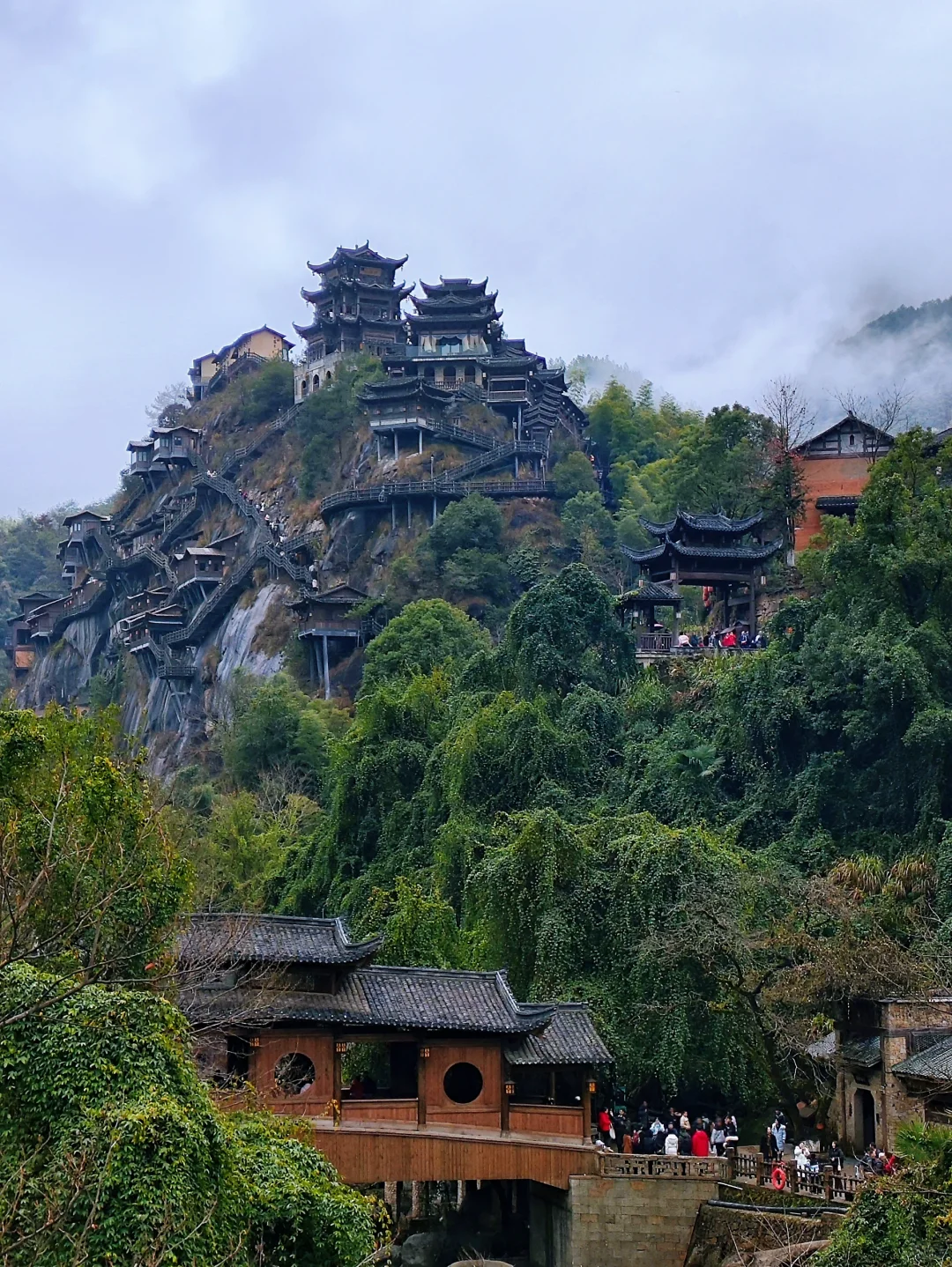 2.1江西望仙谷景区实拍，误入仙侠世界！