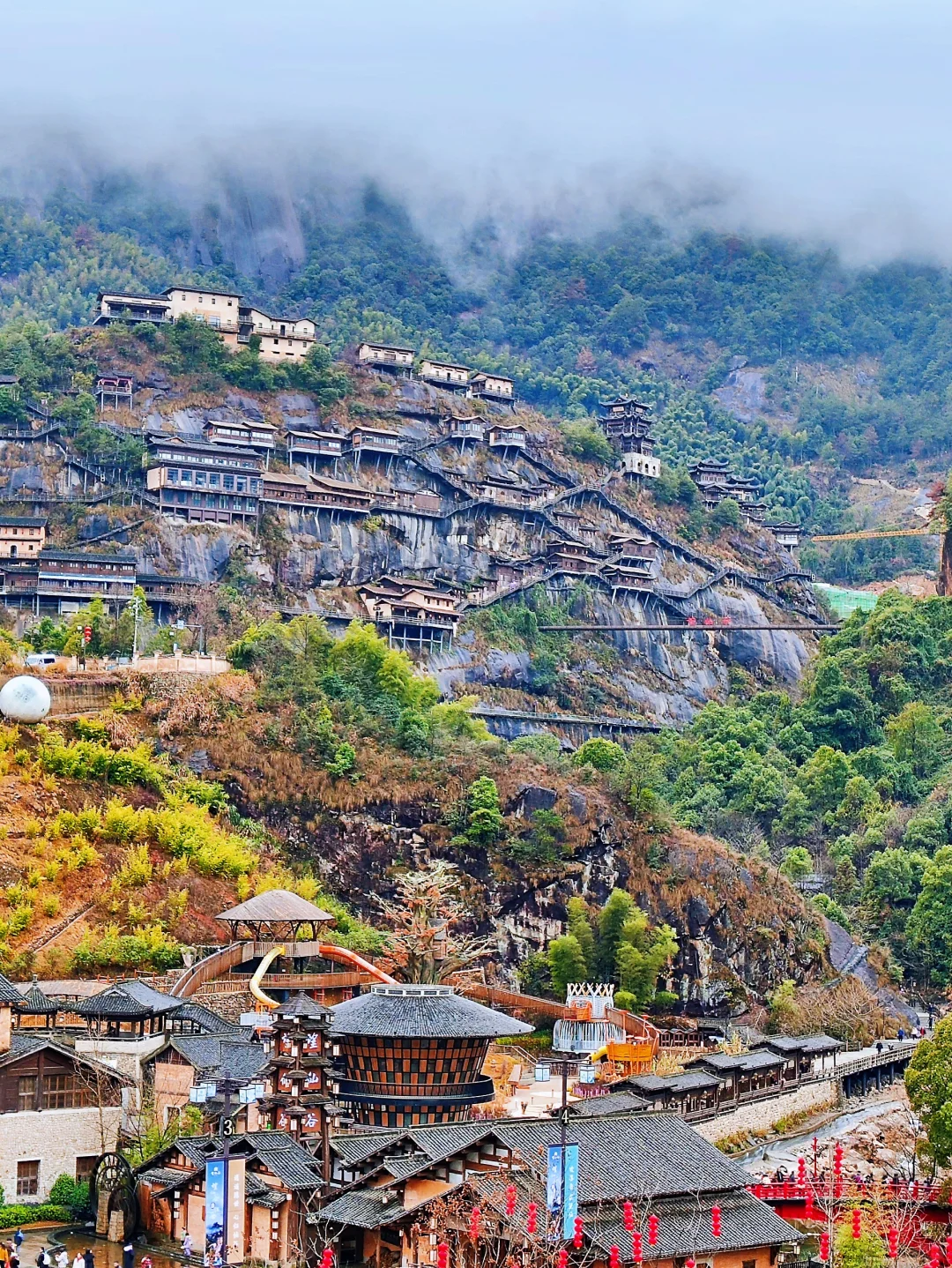 2.1江西望仙谷景区实拍，误入仙侠世界！