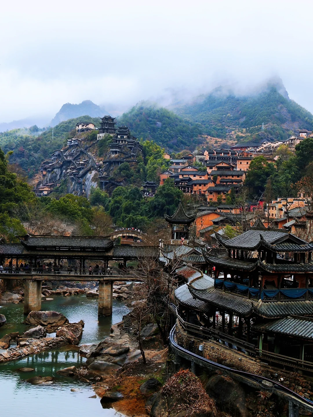 2.1江西望仙谷景区实拍，误入仙侠世界！