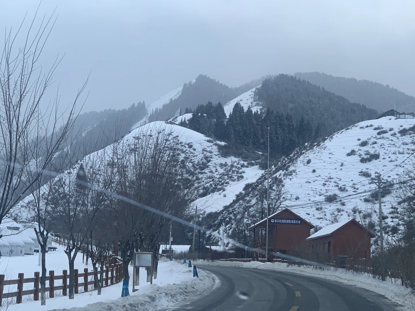 好喜欢这种景色，威严壮观