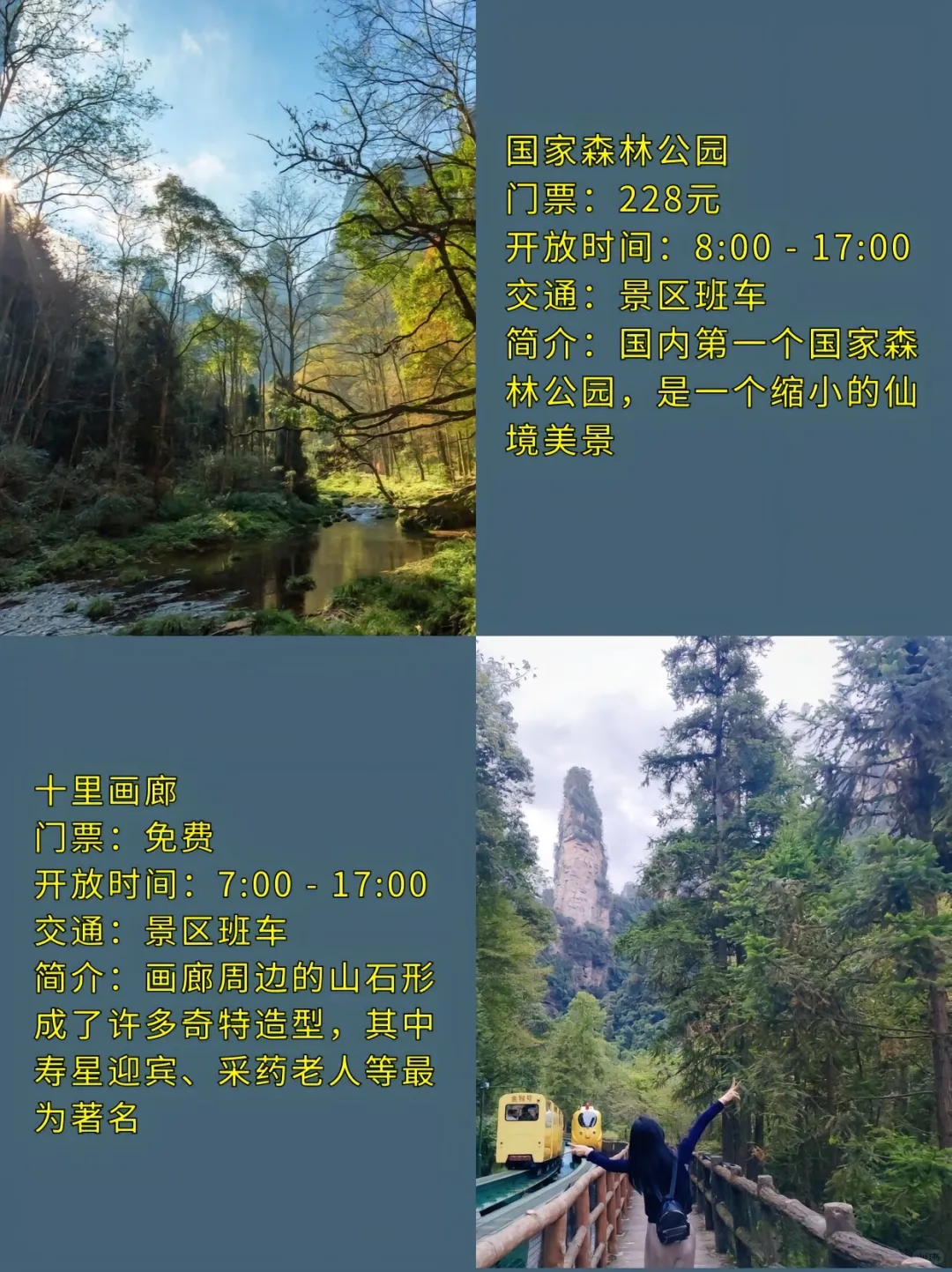 张家界旅游攻略来了！！！