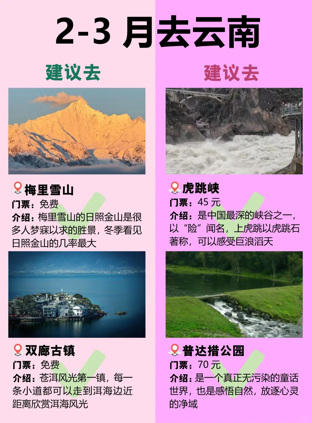 2-3月去云南怎么玩❓快码住这篇攻略❗️