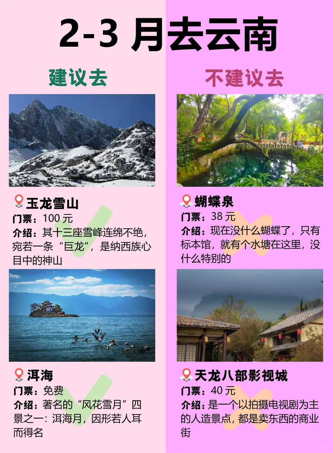 2-3月去云南怎么玩❓快码住这篇攻略❗️